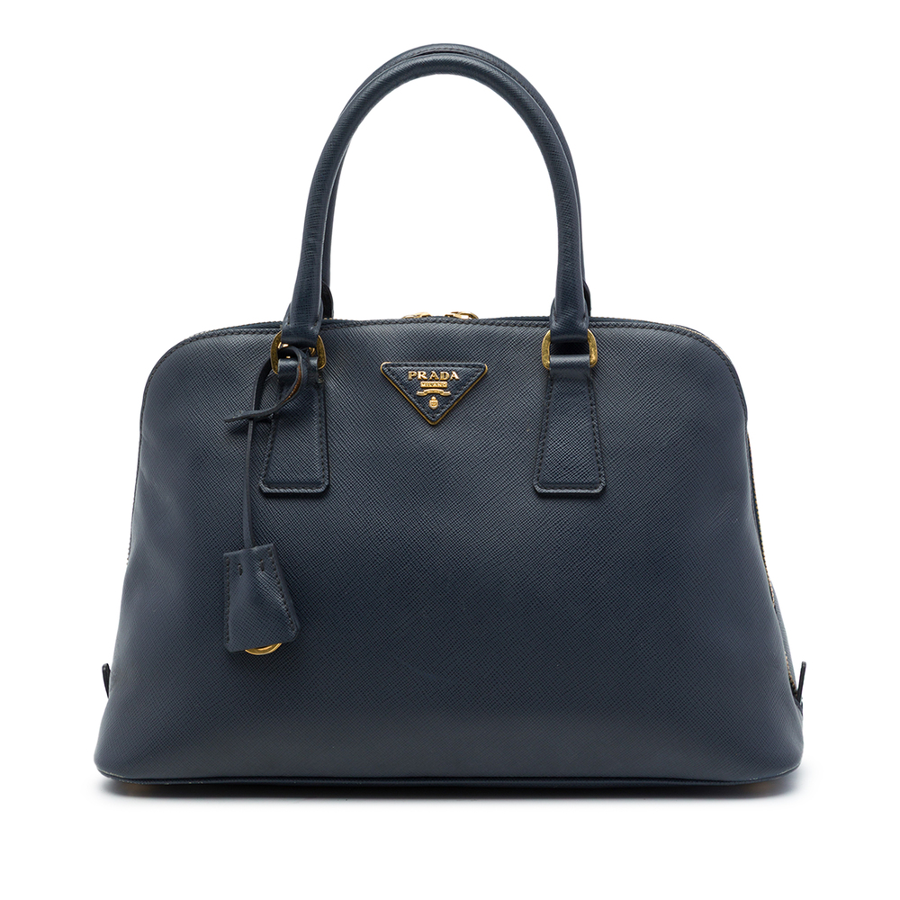 Pre-Loved Prada Medium Saffiano Lux Promenade Satchel